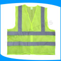 hi vis sleeveless vest for day and night wearing